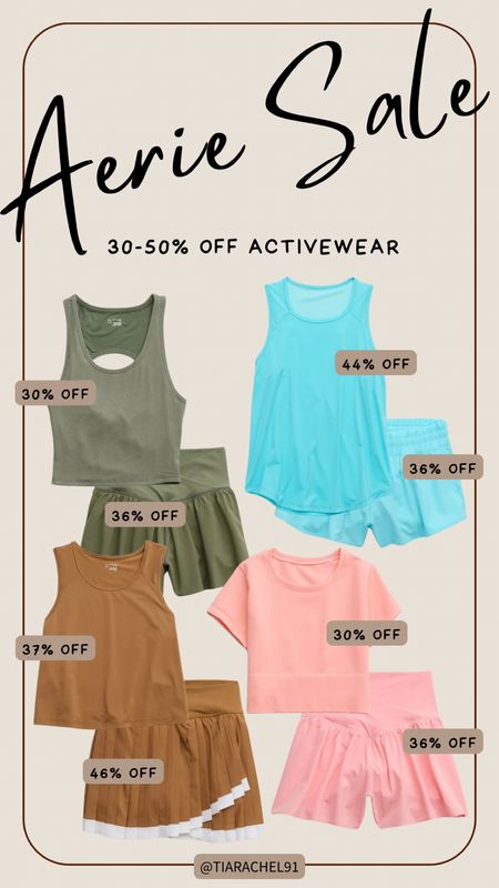 Aerie activewear on major sale! 

#LTKsalealert #LTKfindsunder50 #LTKfitness