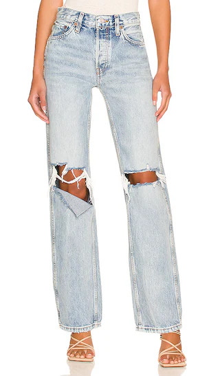 Originals 90's High Rise Loose in Vintage Playa Destroy | Revolve Clothing (Global)