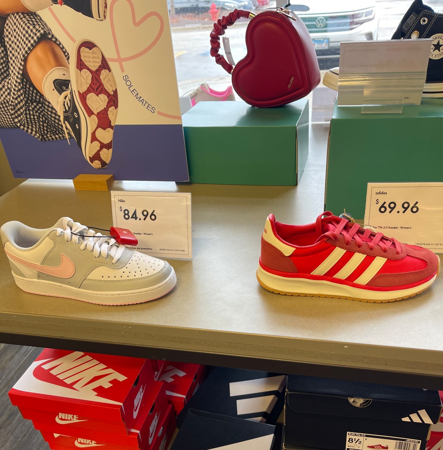 Valentine’s colored sneakers at dsw 💕
I love these adidas shoes and I think I need the red. They run big 

#LTKootd #LTKSaleAlert #LTKActive