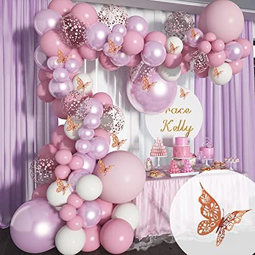 Balloon Garland Kit Butterfly Theme | Amazon (US)