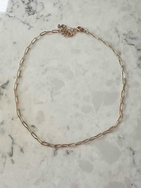 Prettiest dainty chain necklace from Target. Fairly short, perfect for layering and under $15

#LTKStyleTip #LTKFindsUnder50 #LTKGiftGuide