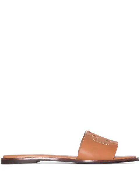 Ines flat leather sandals | Farfetch (UK)