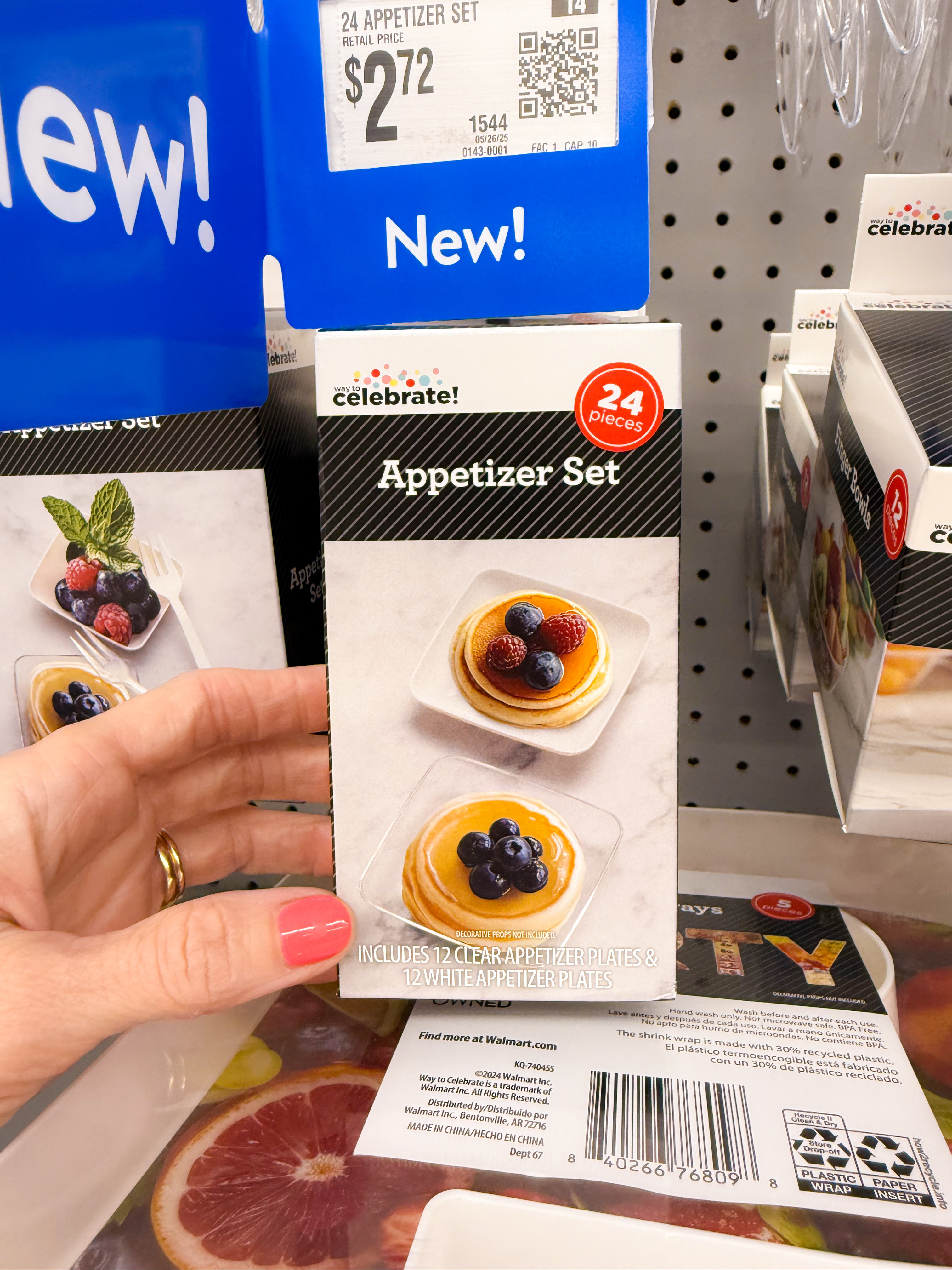 Plastic appetizer set at Walmart!

#LTKHome