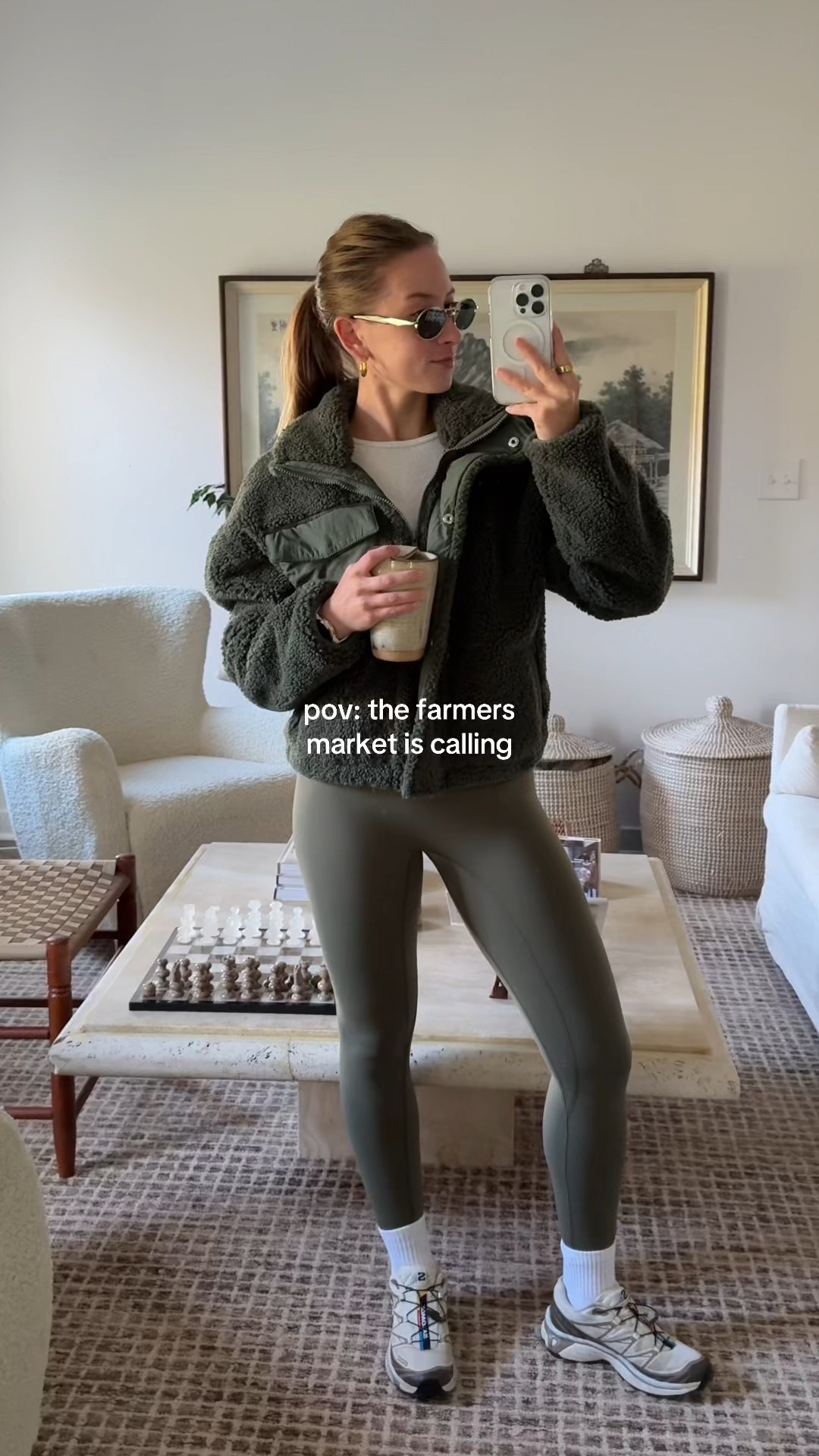 10/20/25 Starting the morning strong in my favorite green Set Active set — simple, flattering, and so comfy for workouts. Linked with my Salomon sneakers, Garmin watch for tracking, and my oval glasses. ☕️ (wearing size xs in workout set, jacket is old Abercrombie)



#LTKStyleTip #LTKSeasonal #LTKShoeCrush