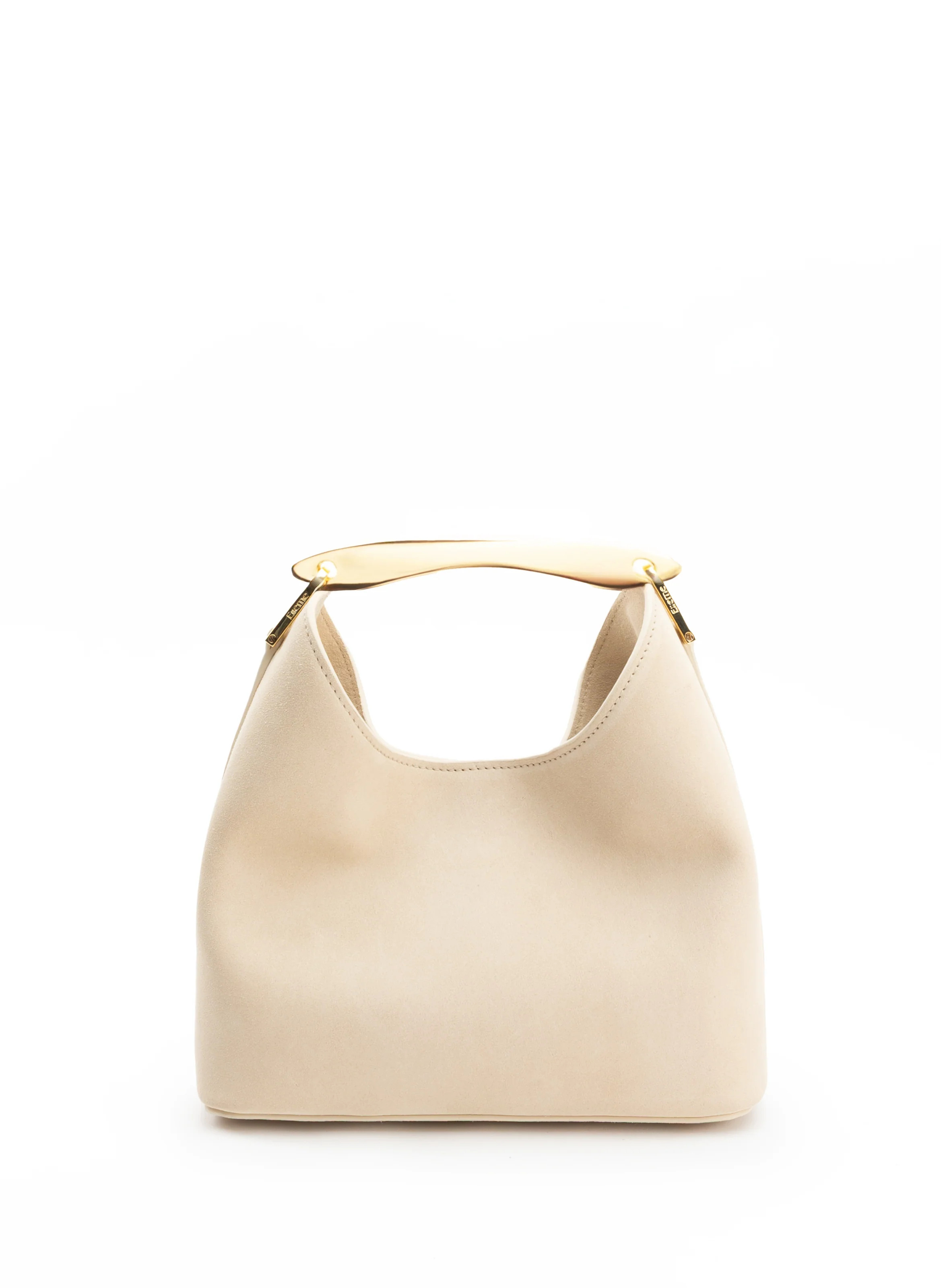 Small Boomerang Suede Sand - Handbags for Women - Elleme | Elleme