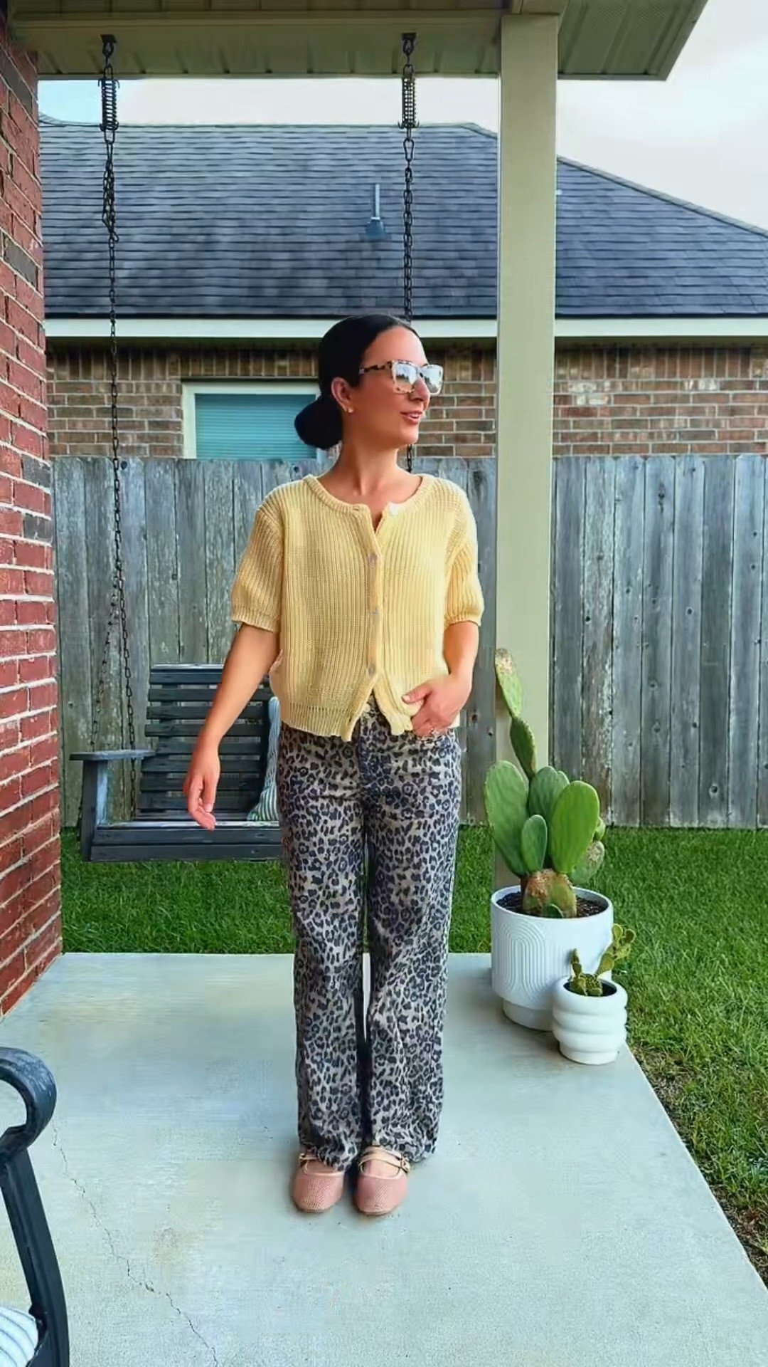 Knit cardigan and cheetah print jeans! 

#LTKPetite #LTKFindsUnder50 #LTKStyleTip