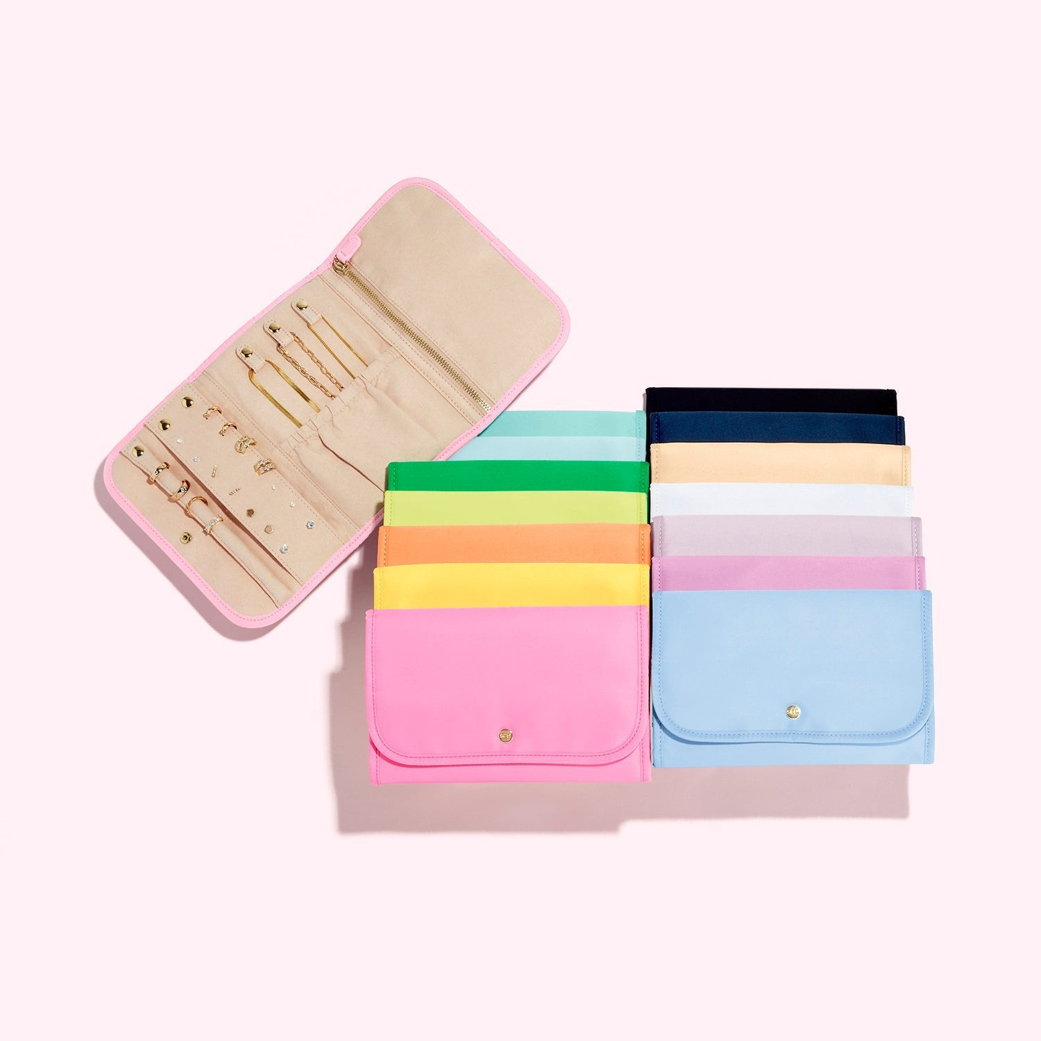 Classic Jewelry Roll | Personalized Jewelry Roll - Stoney Clover Lane | Stoney Clover Lane