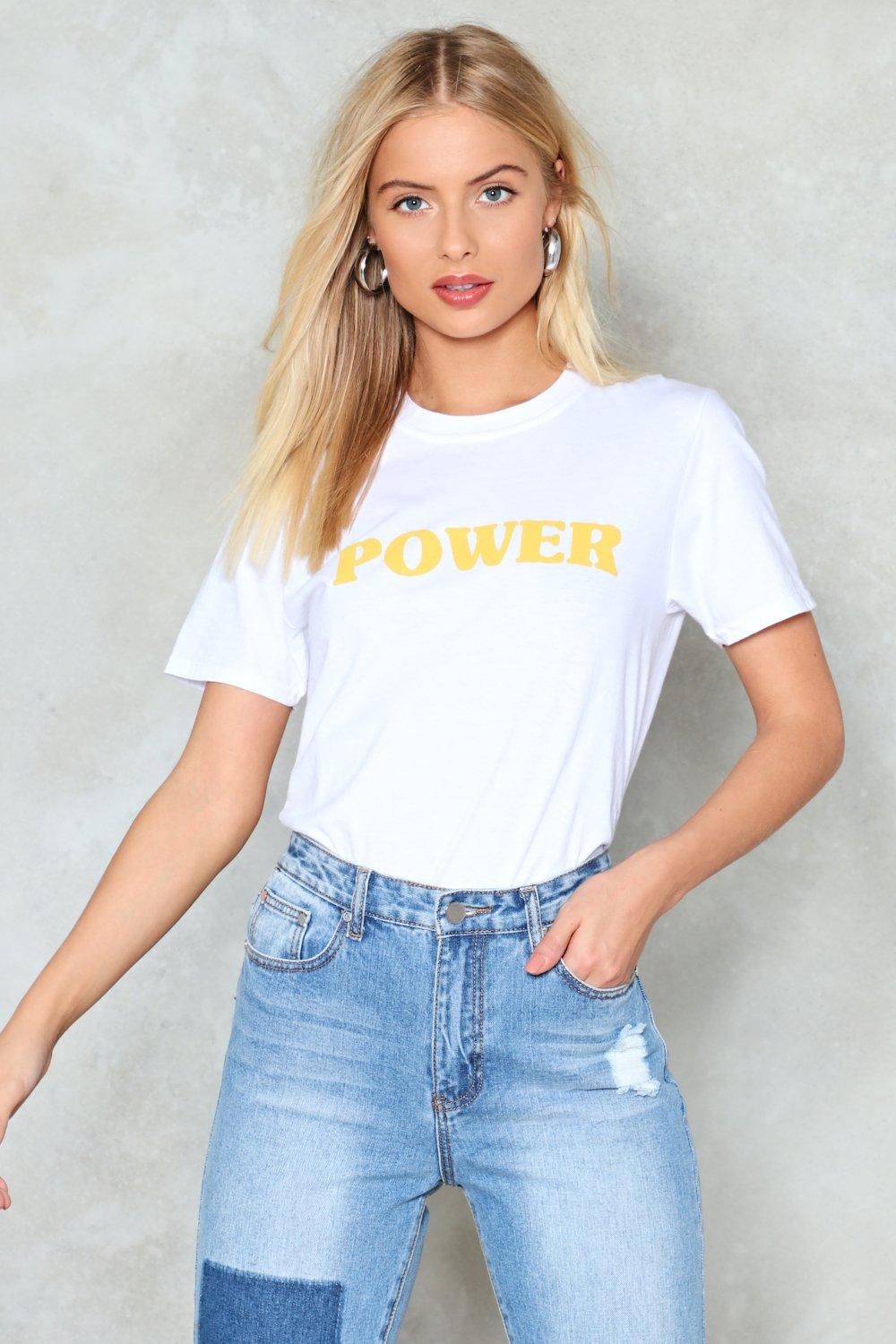 Power to the Babes Tee | NastyGal (US & CA)