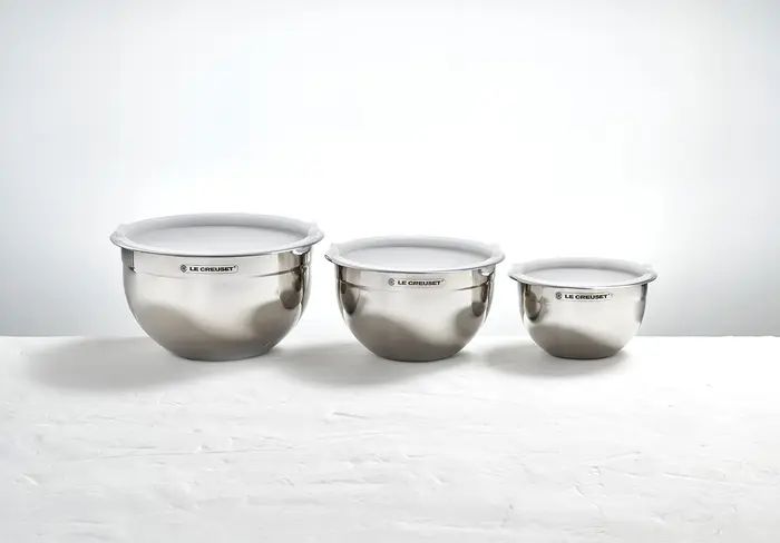 Set of 3 Stainless Steel Nested Mixing Bowls | Nordstrom