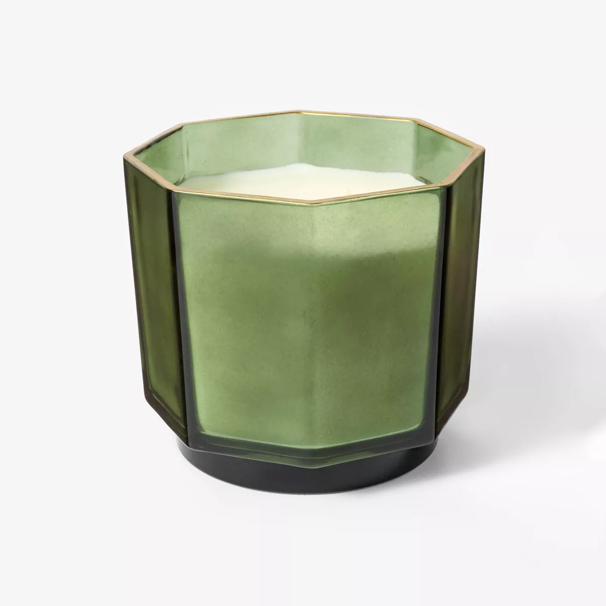 3-Wick Faceted Glass Mulled Cranberry Jar Candle 21oz - Threshold™ designed with Studio McGee | Target
