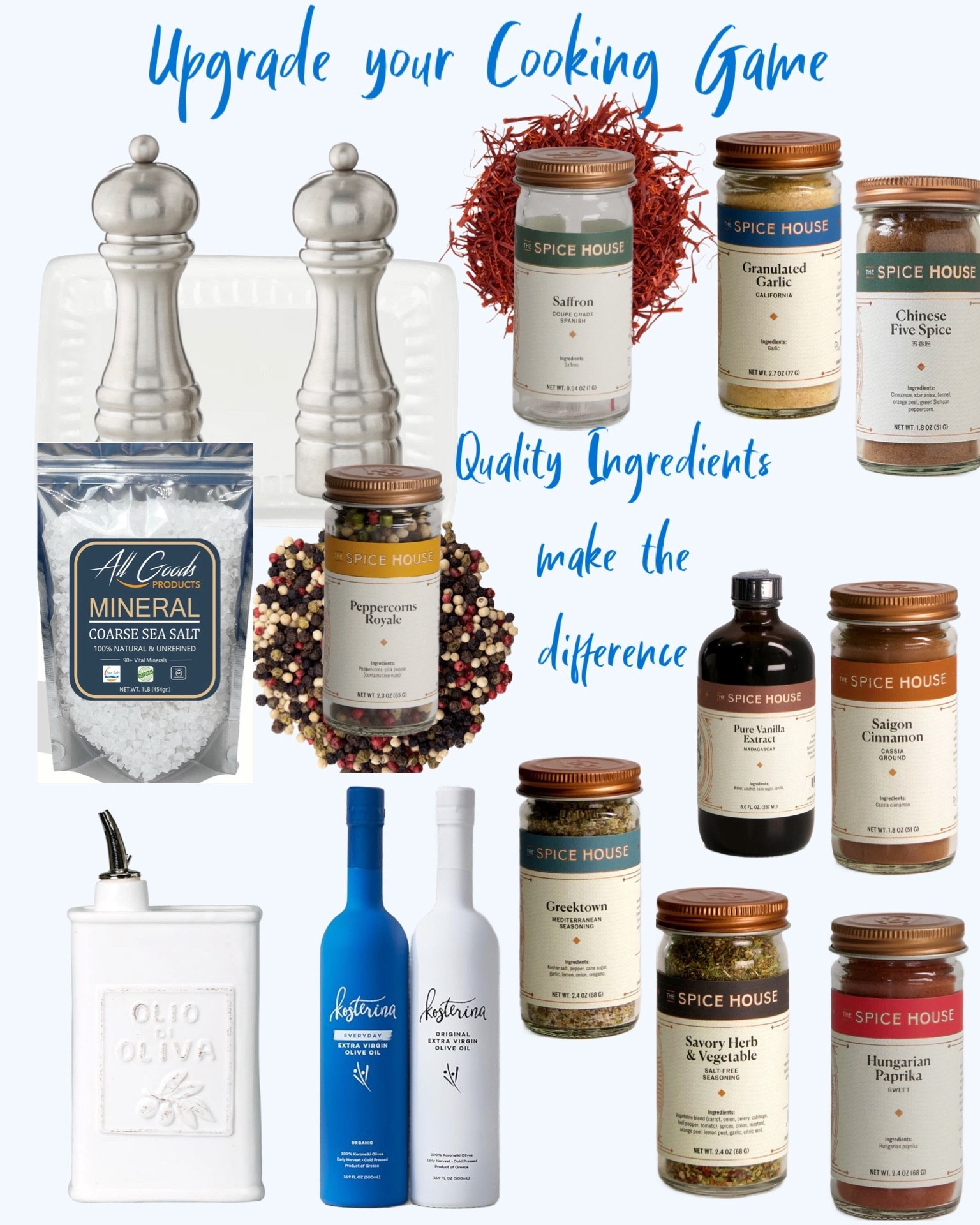 Upgrade your Cooking with Ingredients that are healthy and make the difference 

#LTKfoodie #LTKHome