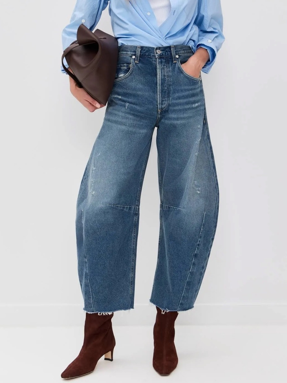 Citizens Of Humanity Horseshoe Barrel Jean In Magnolia | Poshmark