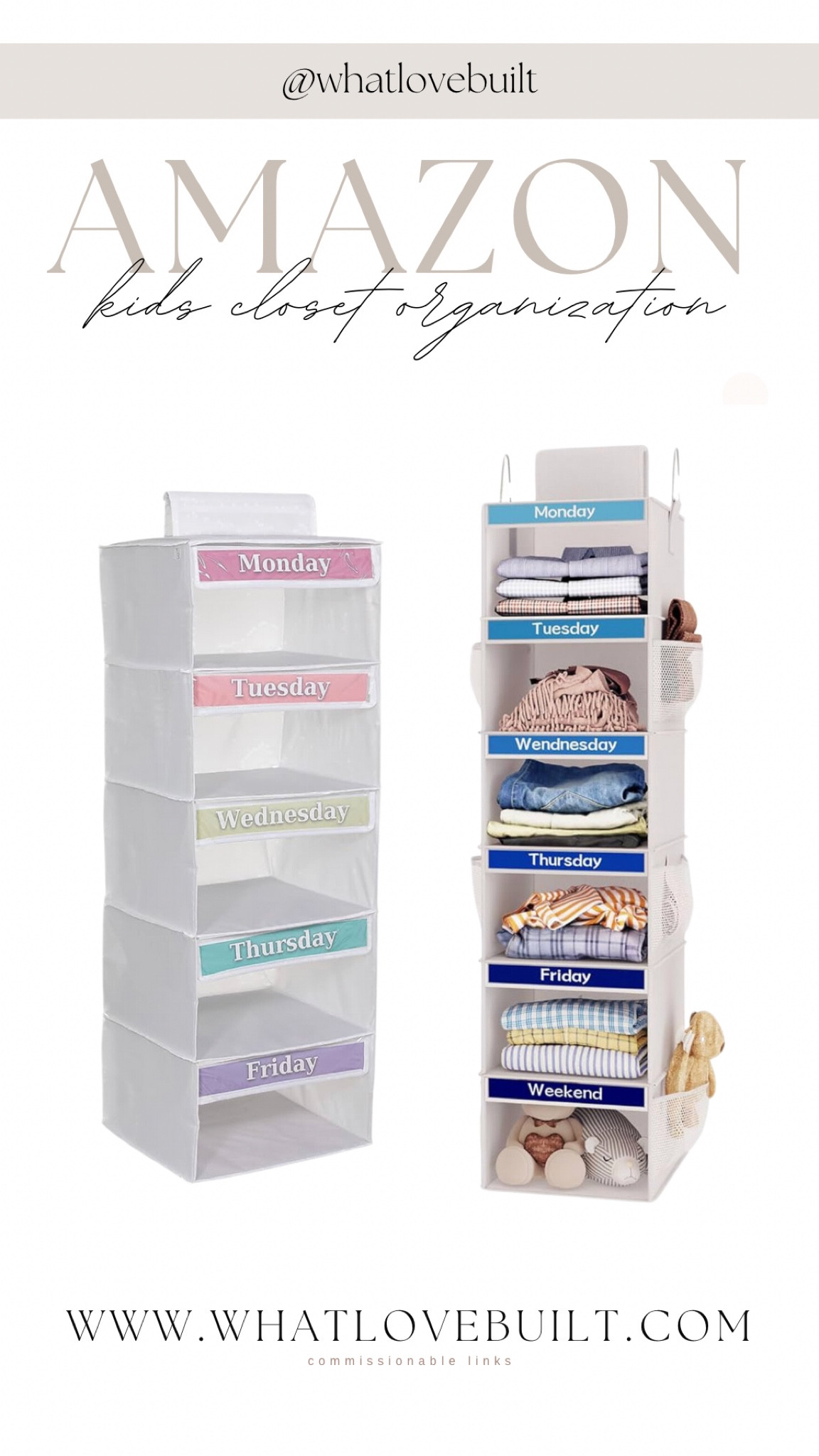 Amazon Kid’s Closet Organization

#kidscloset #closet #closetorganization #organize #organization #storage #amazon #home #amazonhome #school #schoolweek #mom #momhack

#LTKkids #LTKfamily #LTKhome