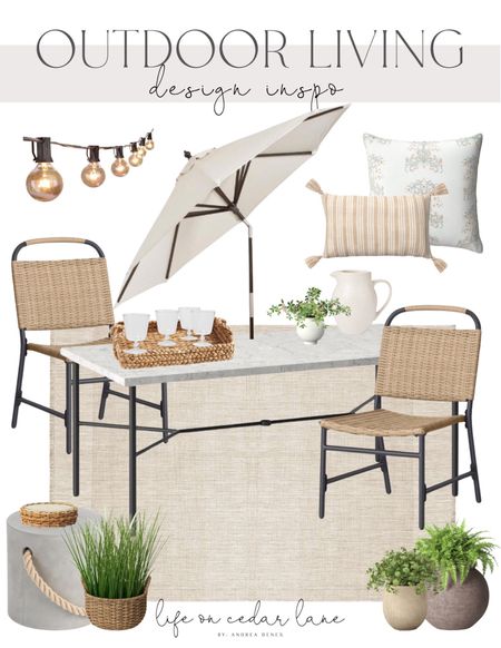 Outdoor Living- Design Inspo! Save 20% off this Target Patio collection! Just in time for an outdoor refresh. 

#homedecor #patiofurniture #outdoordecor

#LTKSeasonal #LTKsalealert #LTKhome