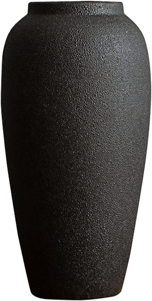Retro Style Countertop Decorative Vase Clay Pots Flower Living Room Flower Arrangement Container ... | Amazon (US)