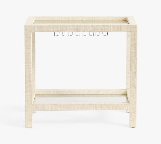 Cape Woven Bar Cart (32") | Pottery Barn (US)