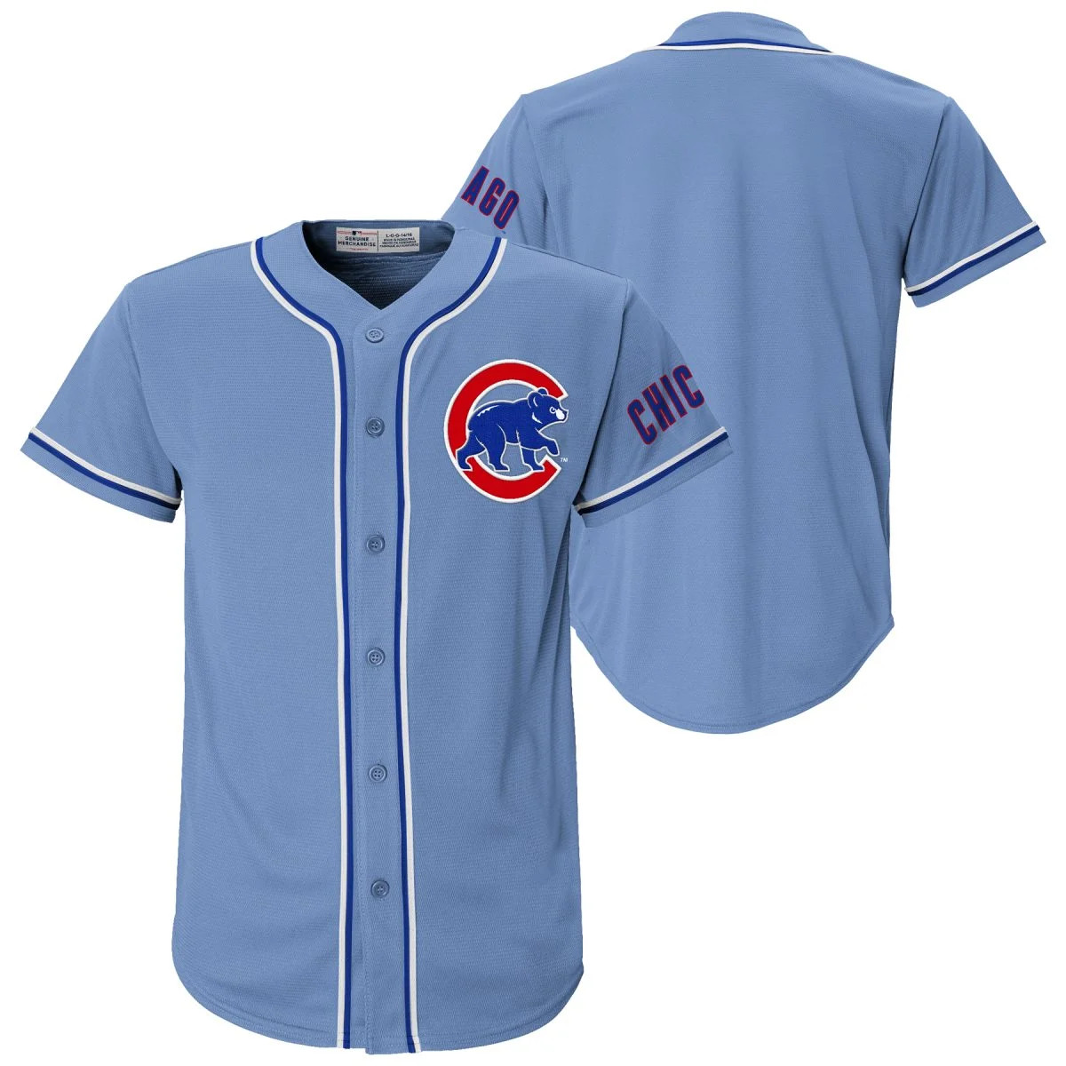 MLB Chicago Cubs Youth Secondary Color Synthetic Jersey | Walmart (US)