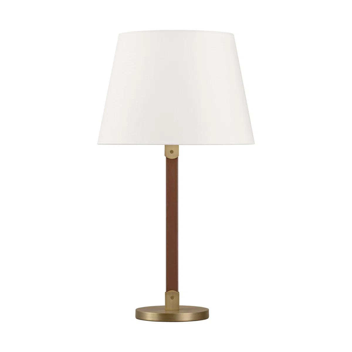 Lauren Ralph Lauren Grayson 1 Light Bedroom Home Office Living Room Lamp With White Linen Shade | Perigold