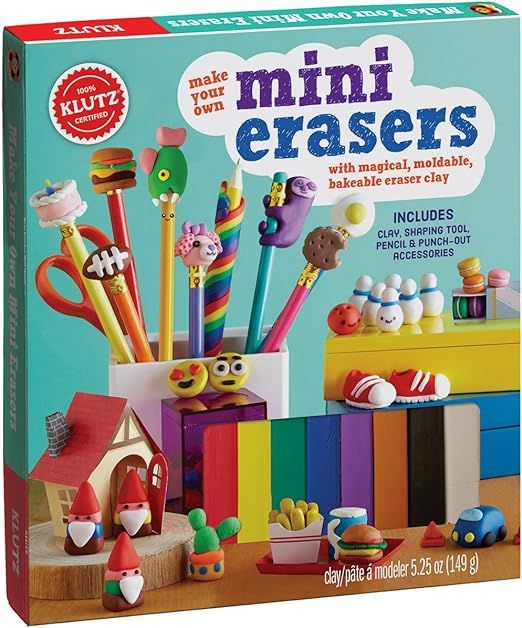 KLUTZ Make Your Own Mini Erasers Toy | Amazon (US)