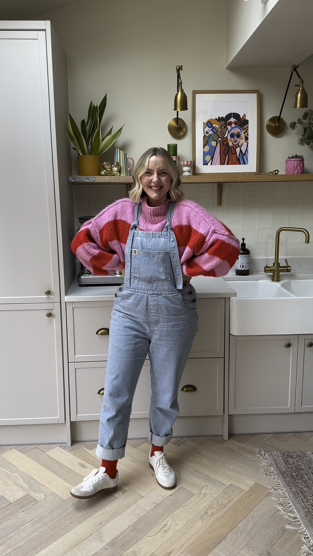 Colourful Winter Outfit
Rollie Nation trainers
Lucy & Yak dungarees (size 12)
The Style Attic jumper 
Mutha Hood reversible jacket (size small)
Anthropologie cap

#LTKmidsize #LTKuk #LTKwinter