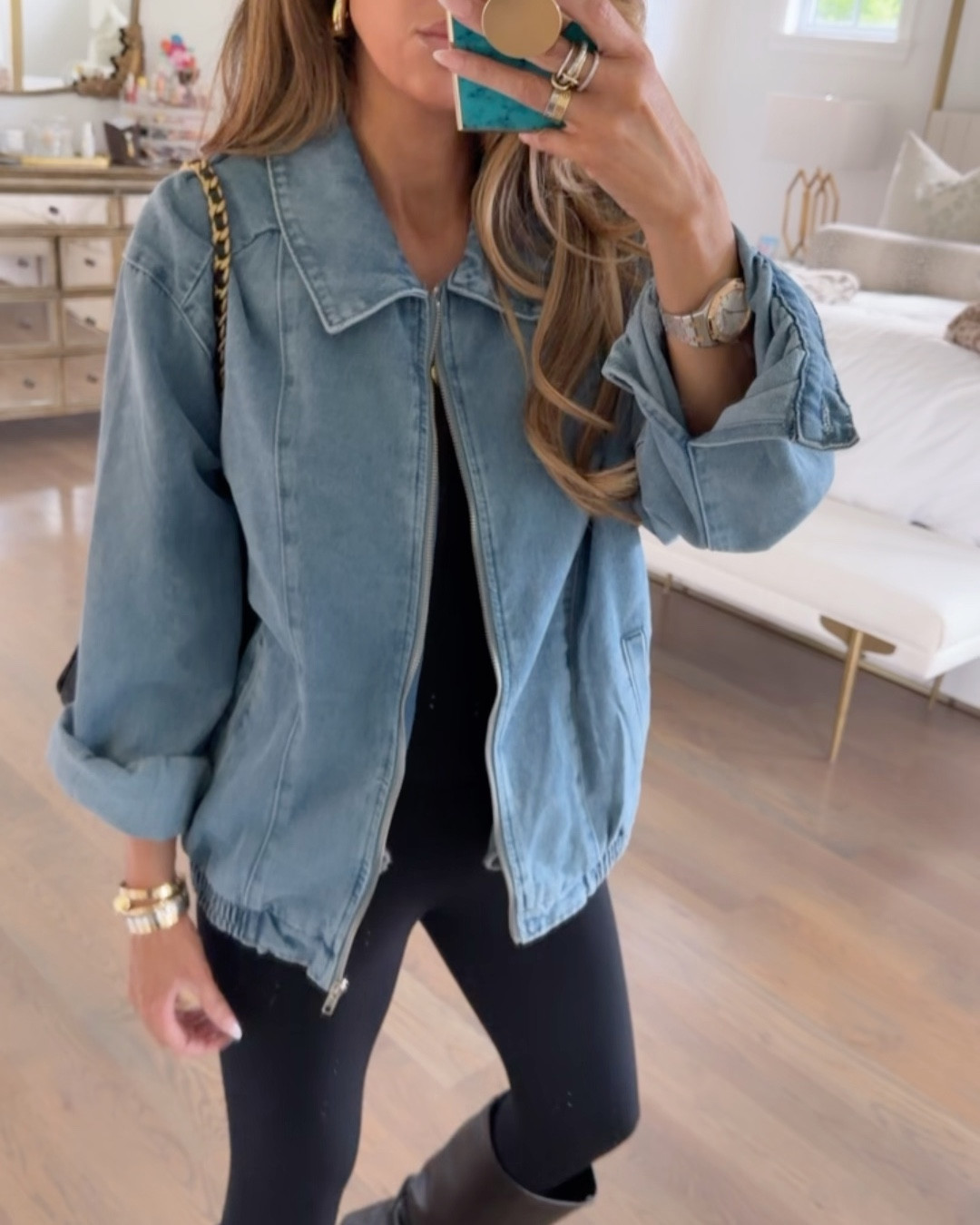 XS in jacket. Small in leggings. Boots are an NSALE must have. My favorite out of all shoes FYI  

#LTKSaleAlert #LTKootd #LTKgrwm