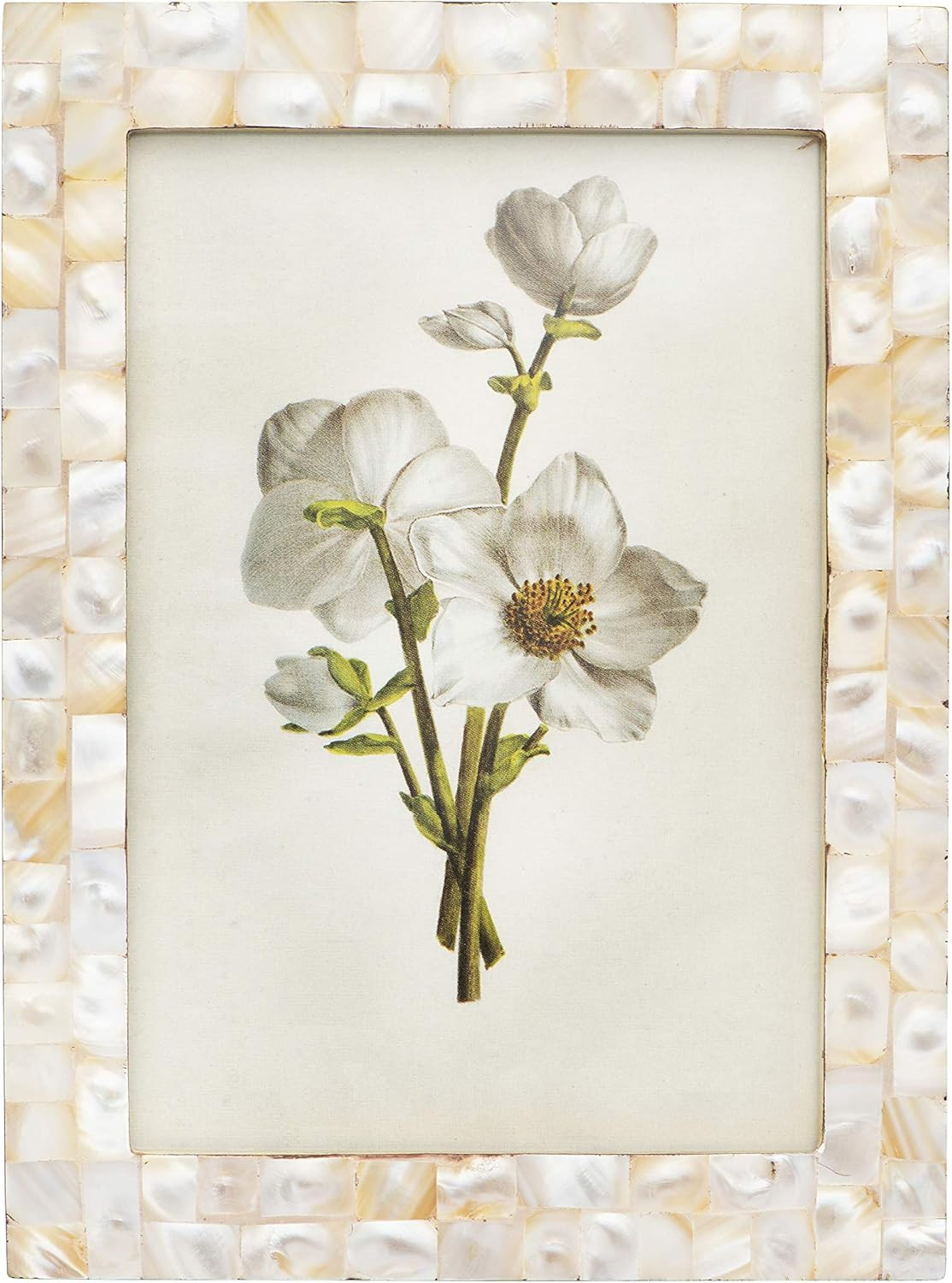 Mother of Pearl Photo Frame (Holds 5" x 7" Photo) | Amazon (US)