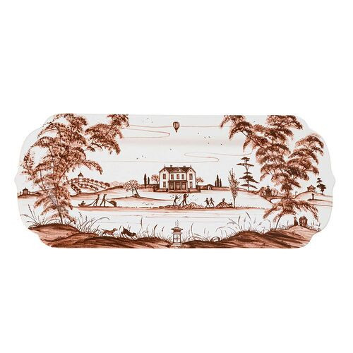 Country Estate Harvest 15" Hostess Tray - Juliska - Brown | One Kings Lane