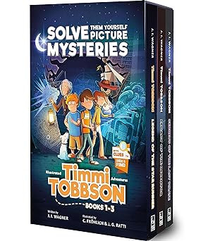 Timmi Tobbson Big Boxed Set: Solve-Them-Yourself Picture Mystery Adventures for Boys and Girls ag... | Amazon (US)