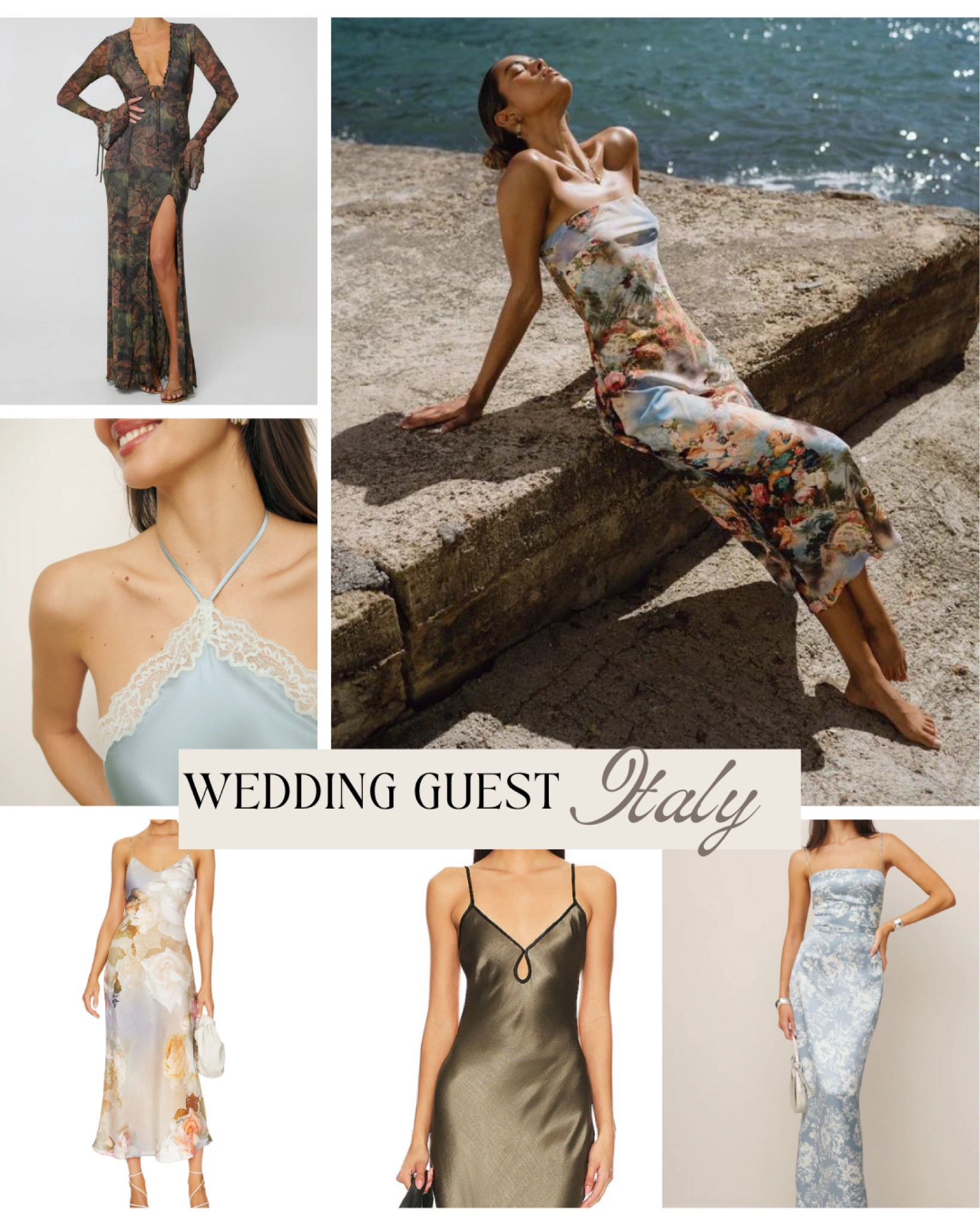 Someone please invite me to their Italy wedding… these dresses are 😮‍💨 

Italy wedding guest dresses European romantic dress vintage inspired dresses 

#LTKwedding #LTKeurope #LTKtravel