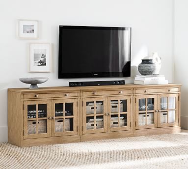 Livingston 105" Media Console | Pottery Barn (US)