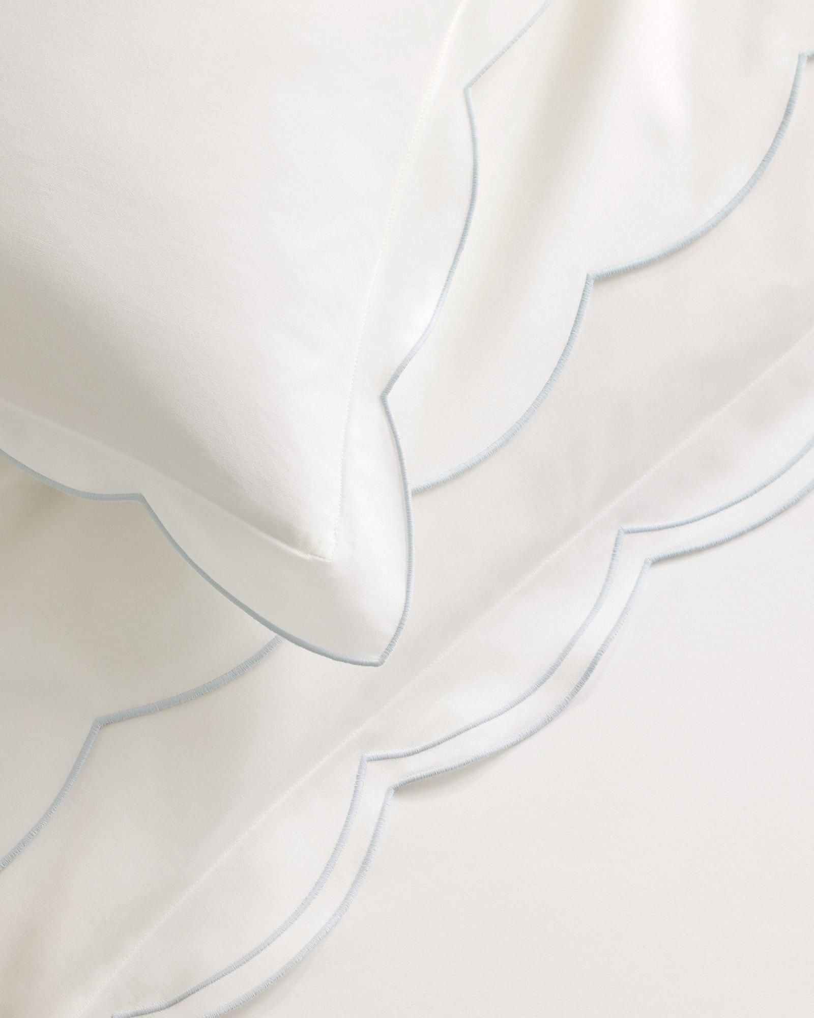 Scallop Sateen Bedding Set | Serena and Lily