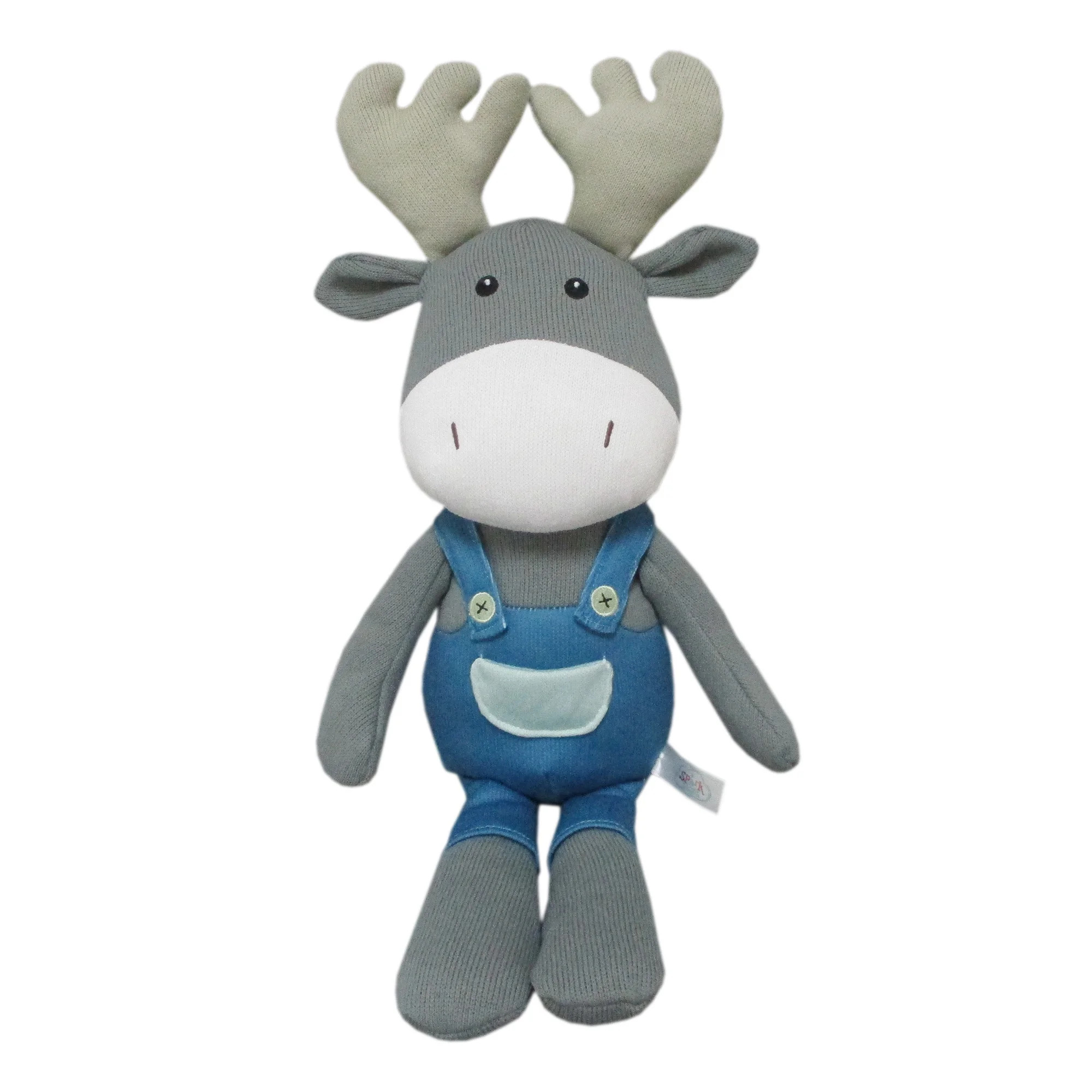 Spark Create Imagine 19" Boy Moose Knit Plush | Walmart (US)