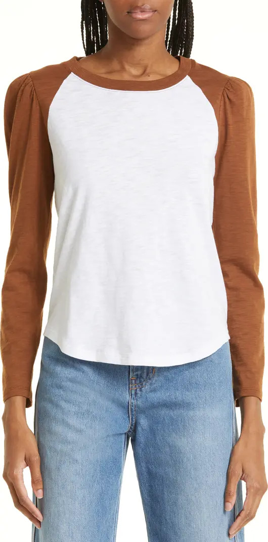 Mason Colorblock Long Sleeve Cotton Baseball T-Shirt | Nordstrom