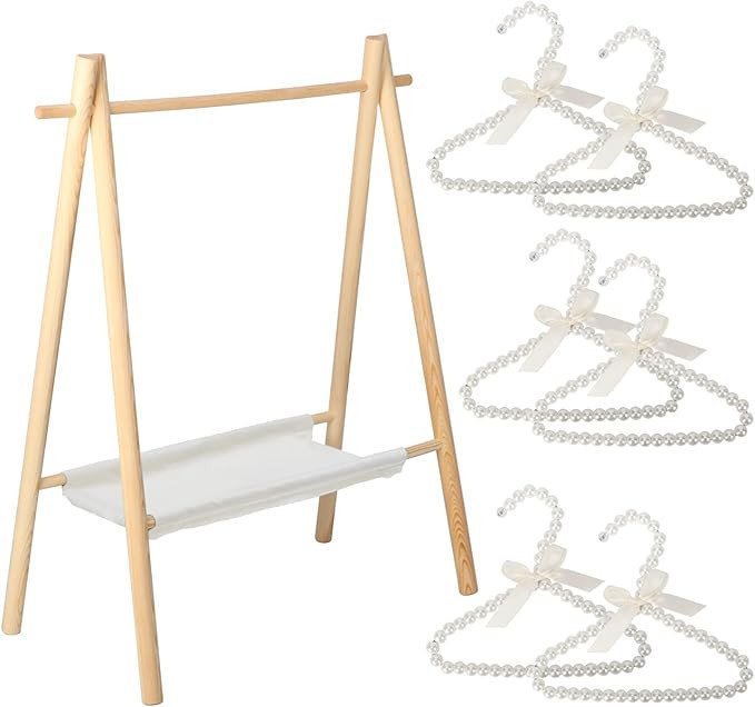 awagas Dress Up Storage, Small Clothes Rack, Baby Clothes Rack, Baby Clothing Rack, Kids Clothing... | Amazon (US)