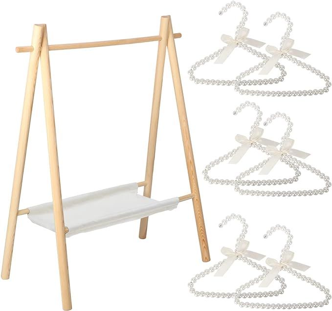 awagas Dress Up Storage, Small Clothes Rack, Baby Clothes Rack, Baby Clothing Rack, Kids Clothing... | Amazon (US)