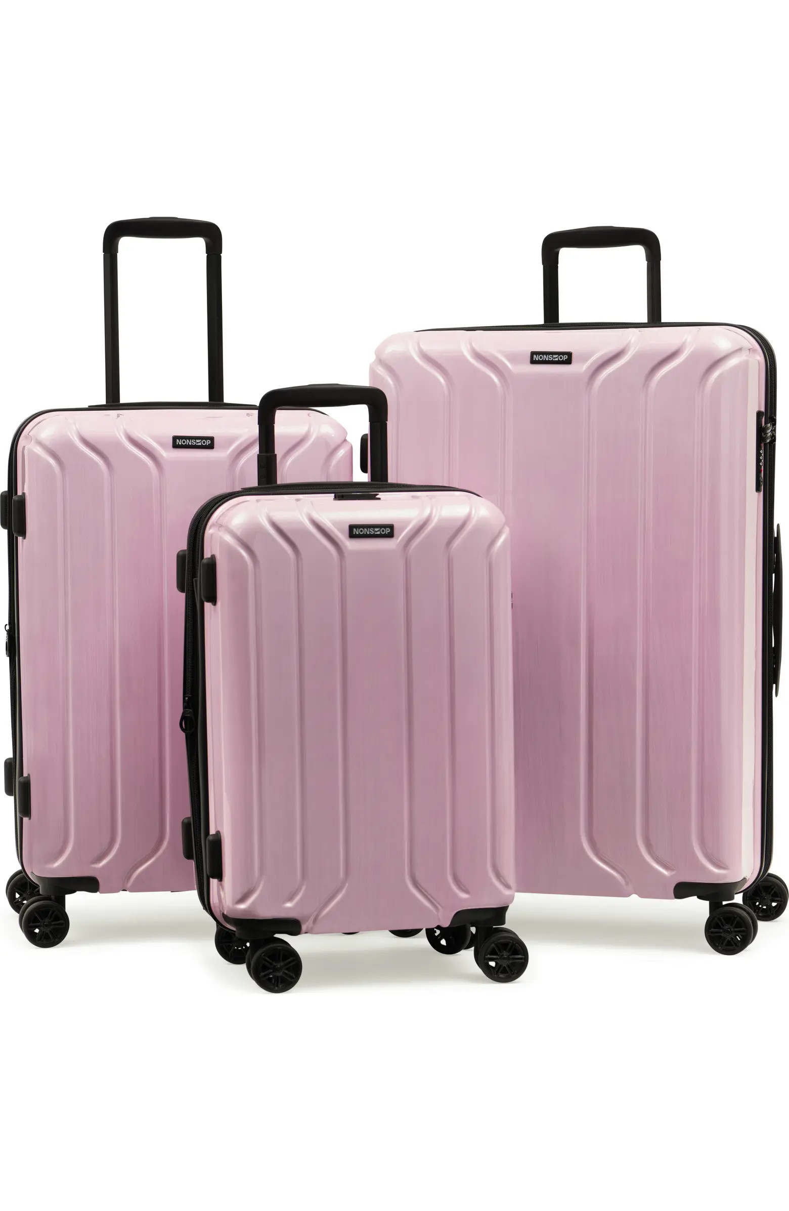 NONSTOP New York Elite 3-Piece Expandable Spinner Luggage Set and 3-Piece Packing Cube Set | Nord... | Nordstrom