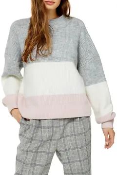 Stripe Colorblock Sweater | Nordstrom