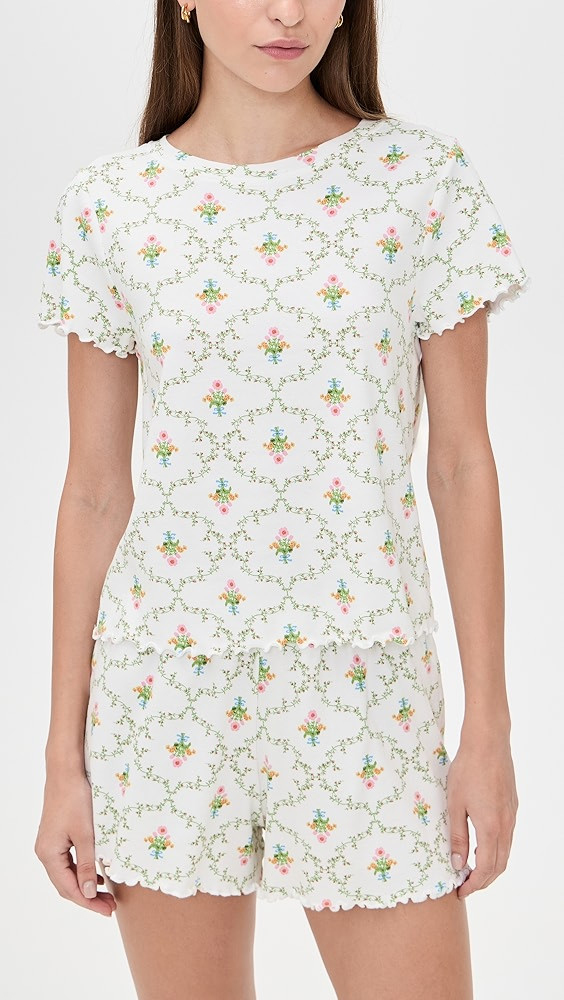 The Nina Short Pajama Set | Shopbop