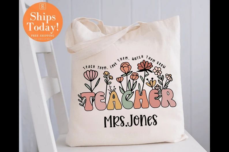 Teacher Gift bag, teacher appreciation, teachers gift, teacher appreciation gift, gift for teache... | Etsy (US)