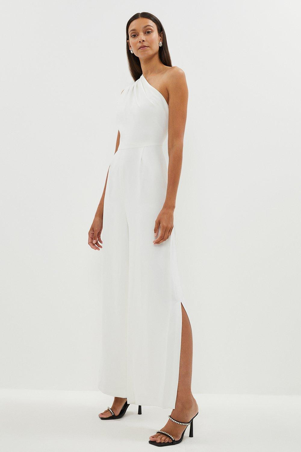 Premium One Shoulder Drape jumpsuit | Coast UK & IE