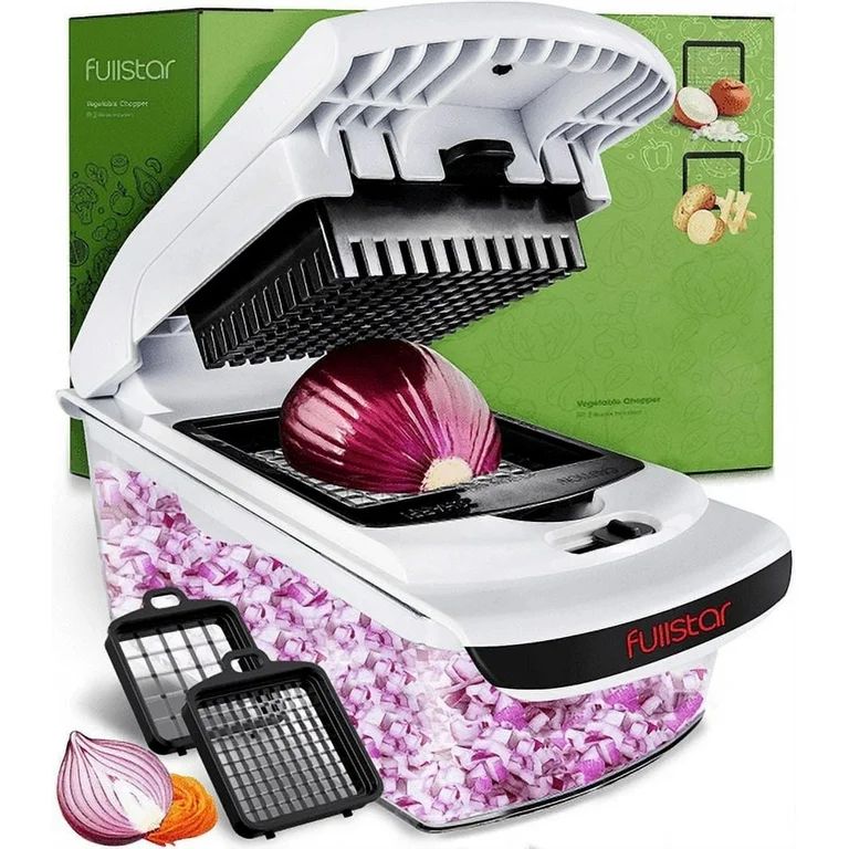 Fullstar Vegetable Chopper, Veggie chopper, Spiralizer Vegetable Slicer Onion Chopper with Contai... | Walmart (US)