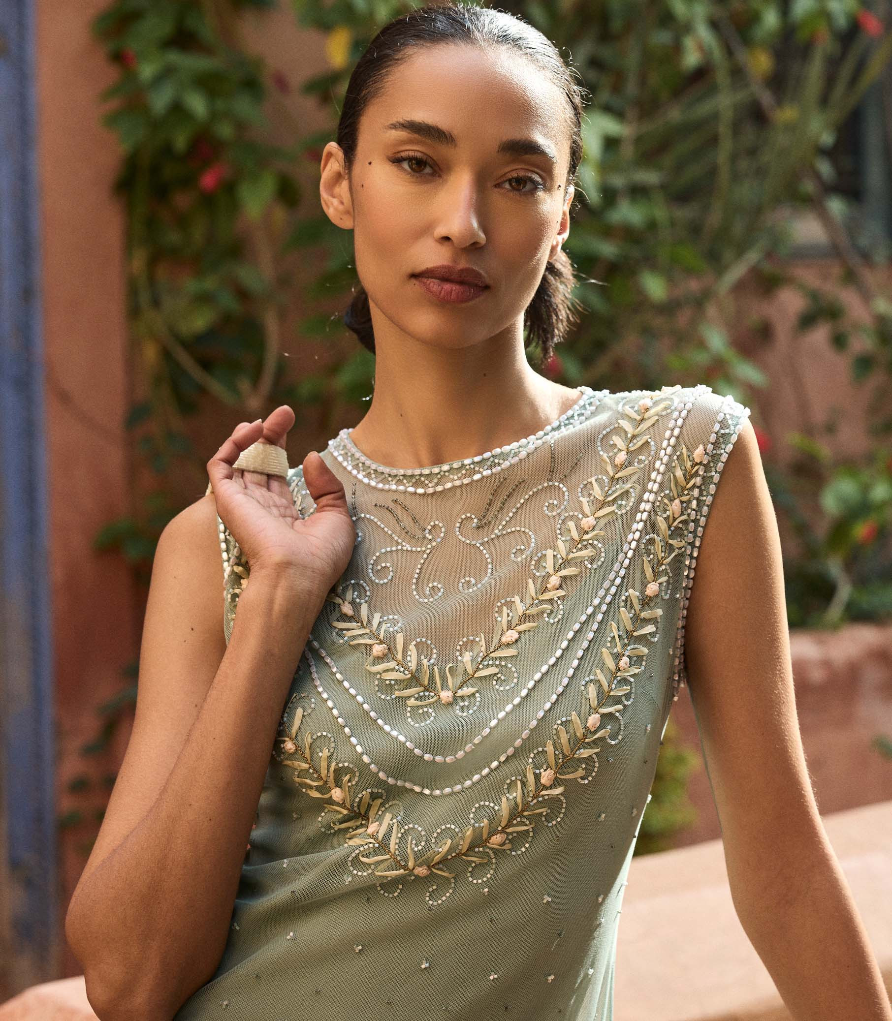 Artemise Dress - Sage | DÔEN | DOEN