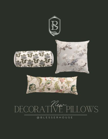 Swooning over these floral pillows 😍

#BlockPrintFloralPillow #BlockPrint #VintagePrint #throwpillow 

#LTKhome