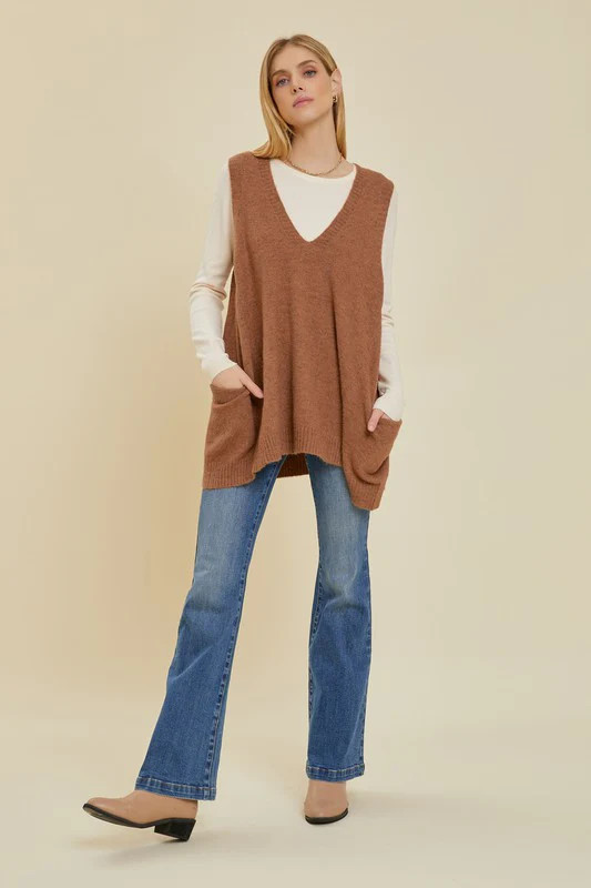 The Fall Sweater Vest (4 colors) | The Boxed Bowtique