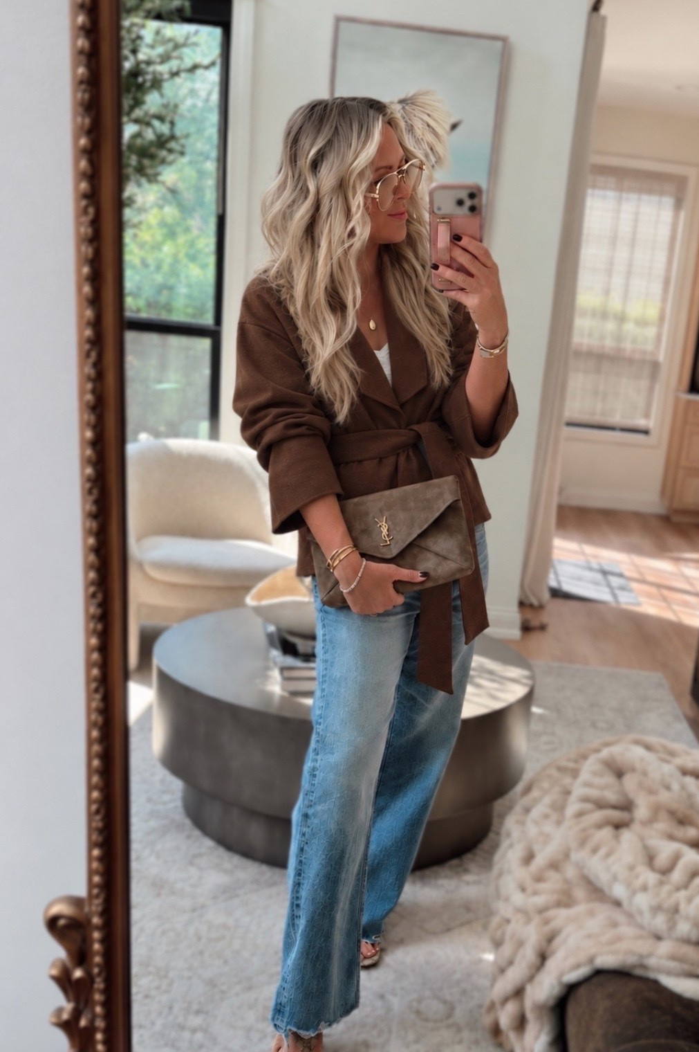 This wrap sweater 🍂🤎🫶🏻 so cute!

Fall style. Fall outfit. Workwear.

#LTKWorkwear #LTKootd