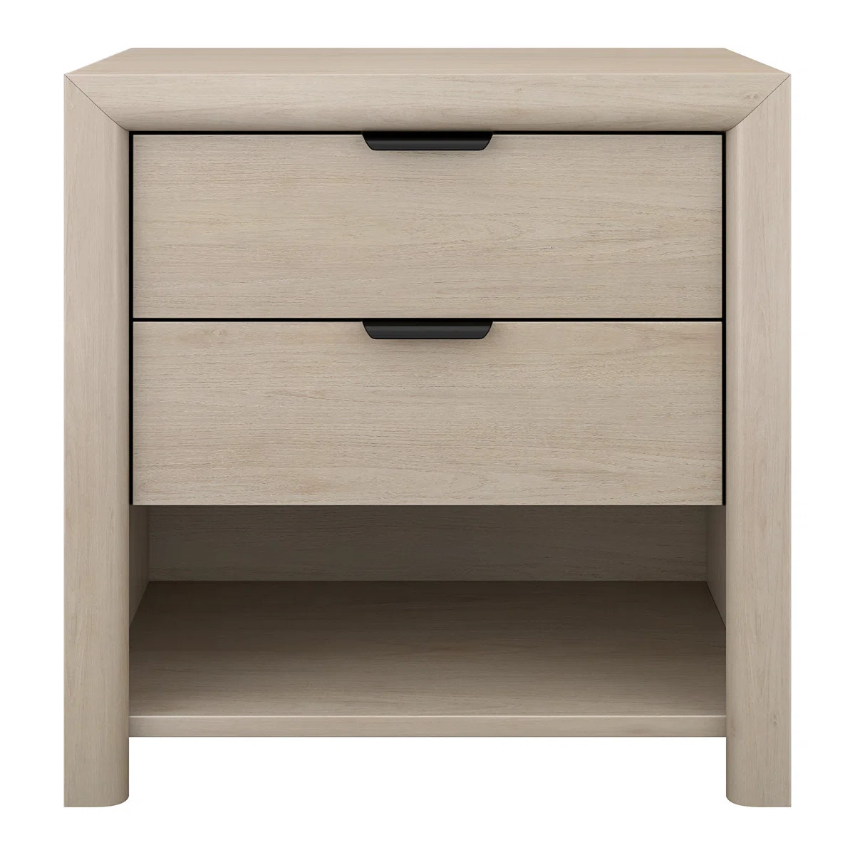 Clarice 24" Rectangular Nightstand Alder White | Wayfair North America