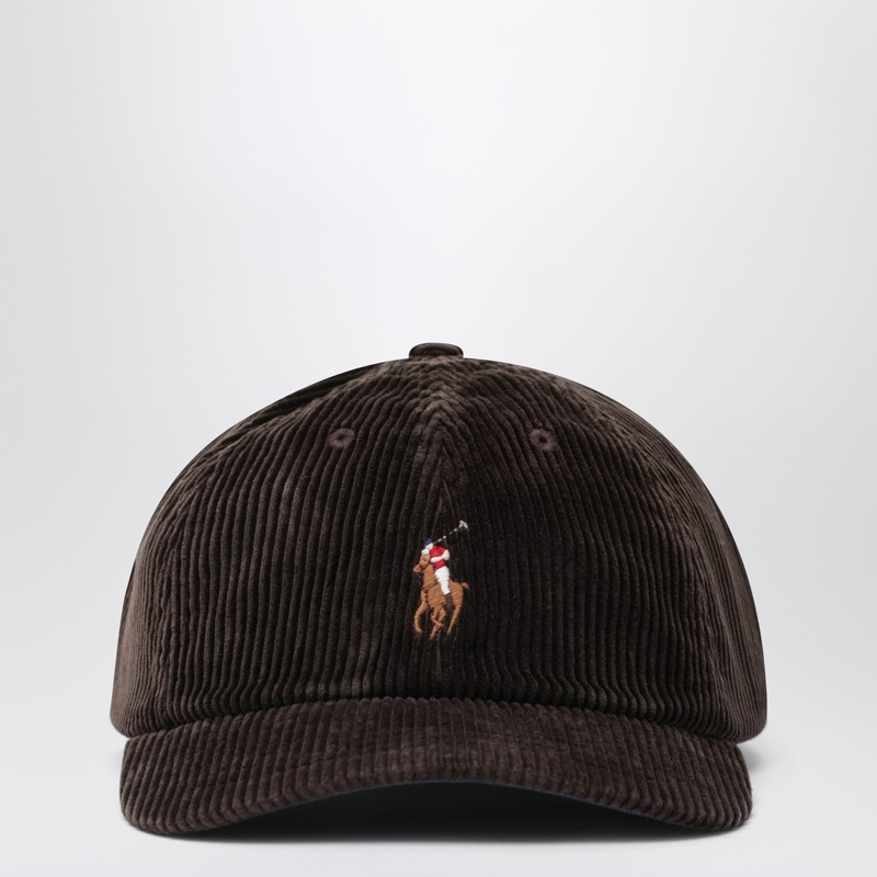 Brown corduroy baseball cap | The Double F