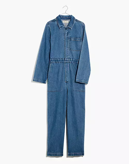 Denim Straight Coverall Jumpsuit | Madewell