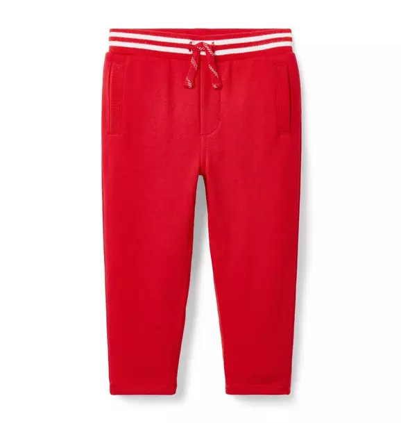 The Stripe French Terry Jogger | Janie and Jack