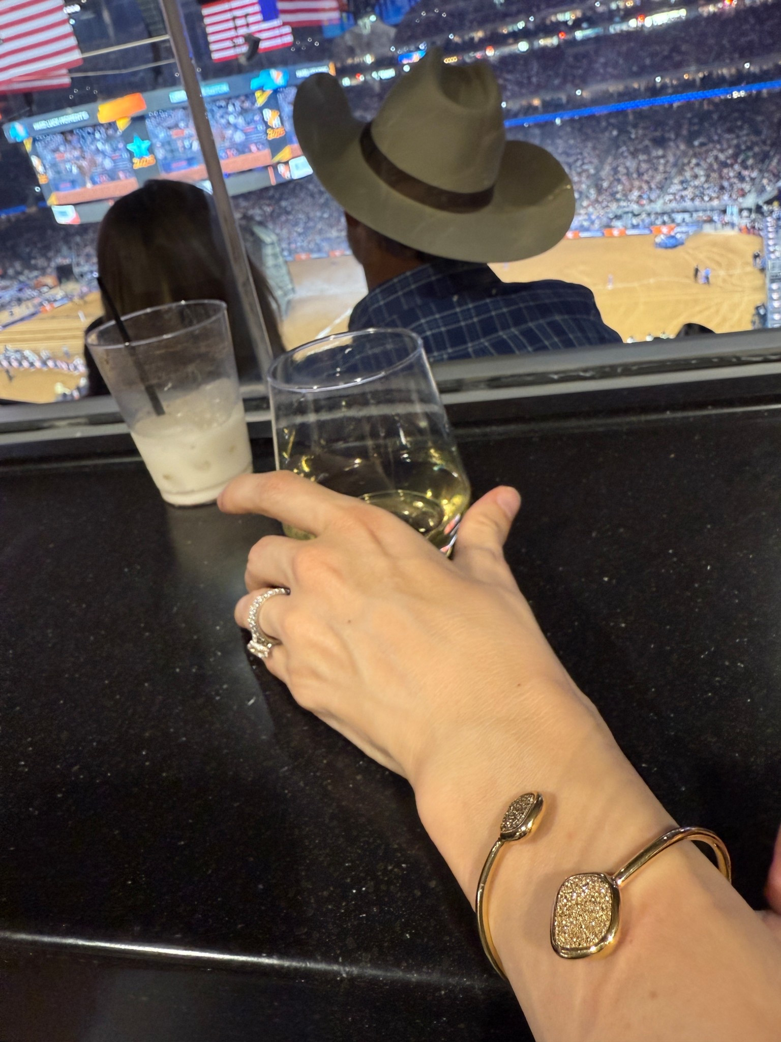 Awkward angle but cutest bracelet ever from UptownStrut.com 😍✨

#LTKParties #LTKFestival #LTKTravel